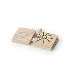 Babybuch Holz