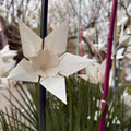 Bastelset Origami Blume der Ewigkeit "Osterbrunnen 26"