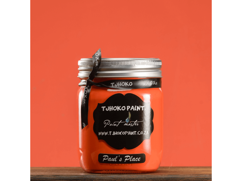 Deckende Möbelfarbe für modernes Upcycling
Kalkfarbe Tjhoko Paint Paul's Place