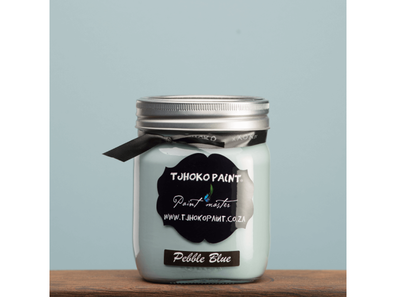 Deckende Möbelfarbe für modernes Upcycling
Kalkfarbe Tjhoko Paint Pebble Blue