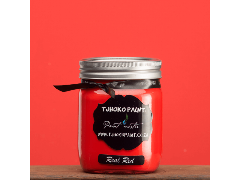 Deckende Möbelfarbe für modernes Upcycling
Kalkfarbe Tjhoko Paint Real Red