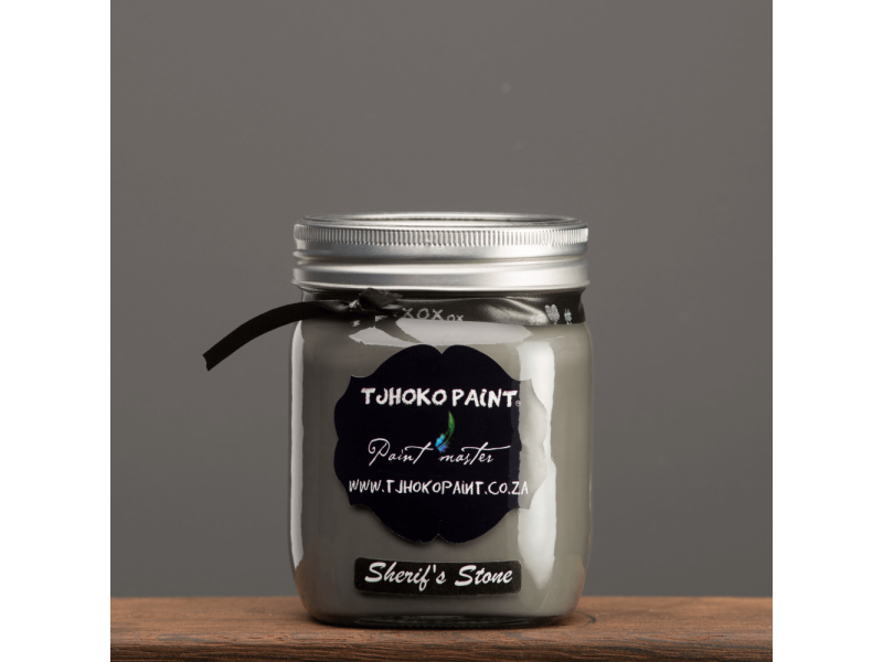 Deckende Möbelfarbe für modernes Upcycling
Kalkfarbe Tjhoko Paint Sherif's Stone