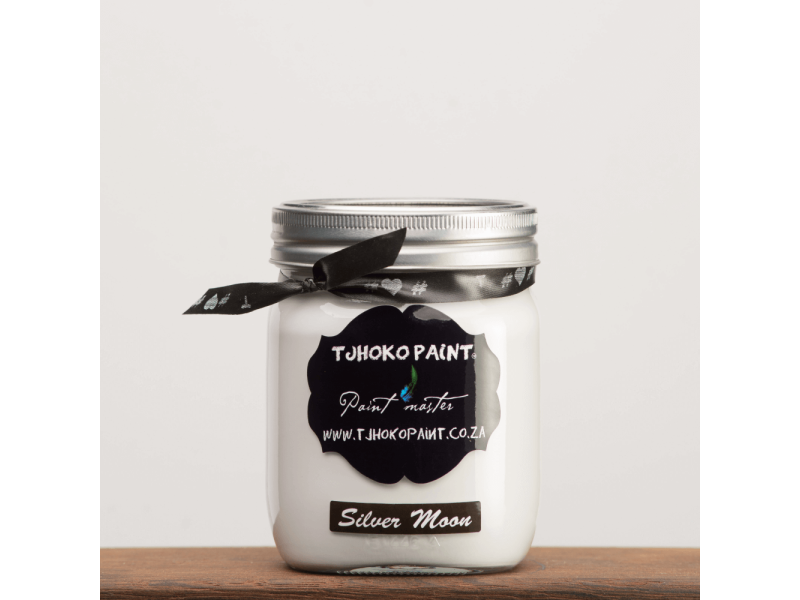 Deckende Möbelfarbe für modernes Upcycling
Kalkfarbe Tjhoko Paint Silver Moon