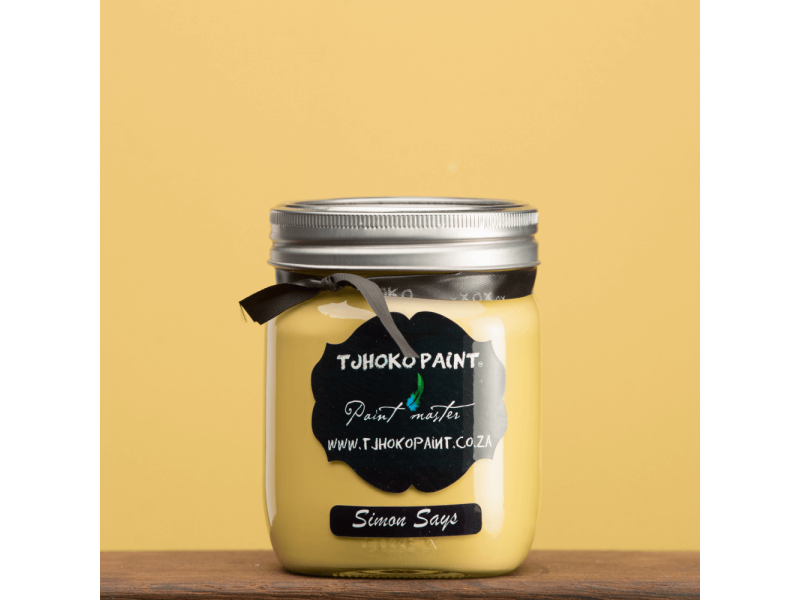 Deckende Möbelfarbe für modernes Upcycling
Kalkfarbe Tjhoko Paint Simon Say's