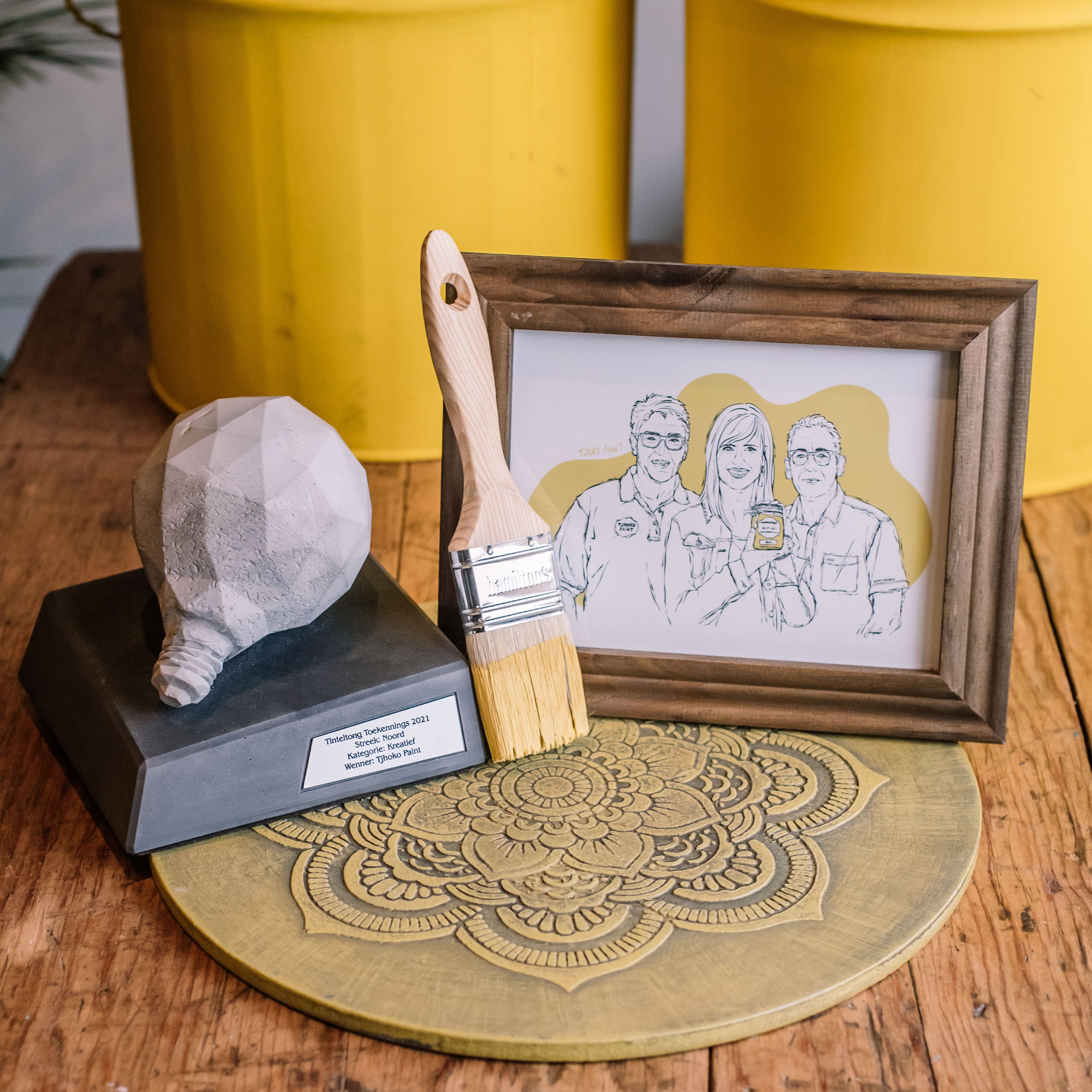 Malkurs mit Thjoko Paint Farben / workshop