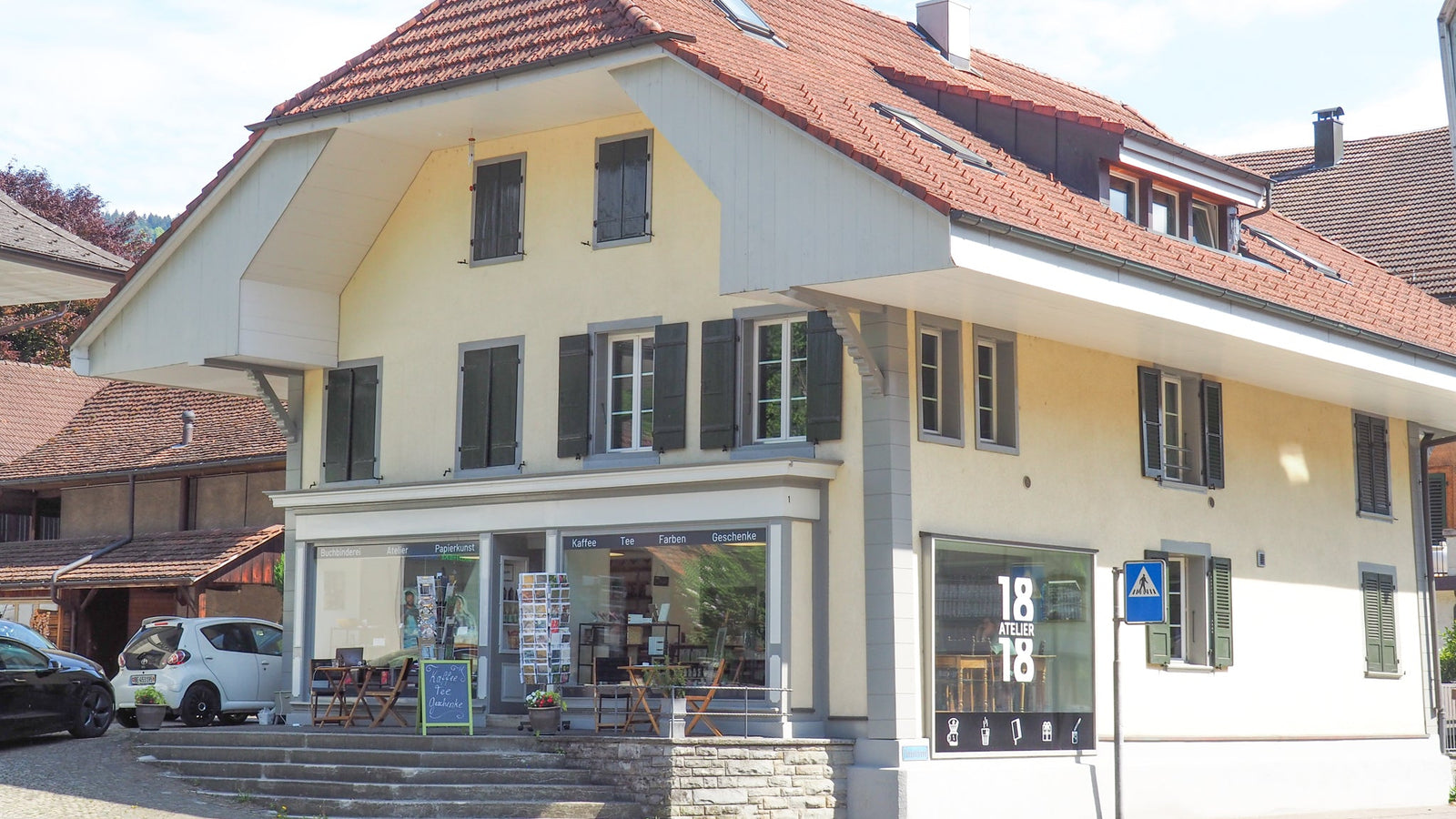 Das Atelier 1818 an der Thunstrasse 1 in Oberdiessbach